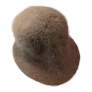 Women's bucket hat tan color one size